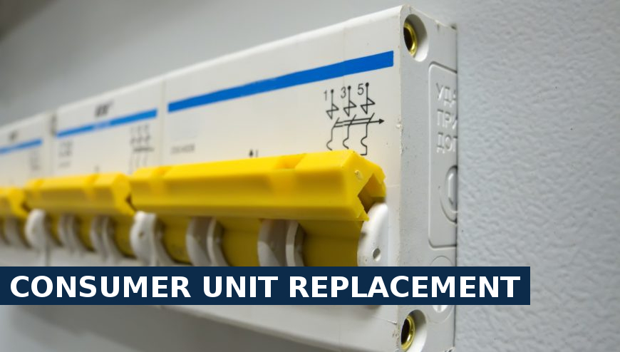 Consumer unit replacement Raynes Park