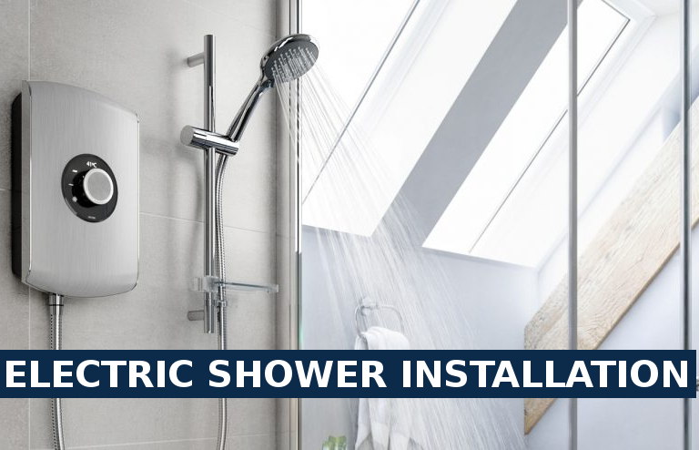 Electric shower installation Raynes Park