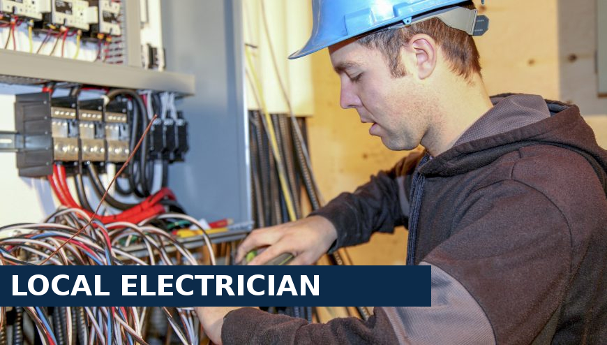Local electrician Raynes Park